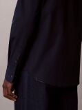 Blue Slim Stretch Button-Down Shirt  Men