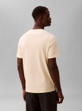 Κίτρινο Βαμβακερό T-shirt  Άνδρας