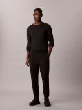 Black Monoglogo Sueded Terry Hoodie  Men