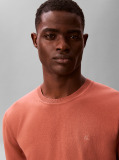 Brown Pima Cotton Short Sleeve Jumper  Men