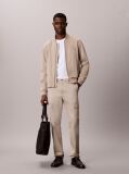 Khaki Slim Stretch Cargo Trousers  Men