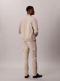 Khaki Slim Stretch Cargo Trousers  Men