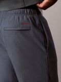 Blue Relaxed Embroidered Logo Joggers  Men