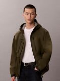 White Cotton Badge T-shirt  Men