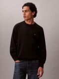 Black Cotton Jumper  Men