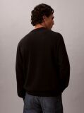 Black Cotton Jumper  Men
