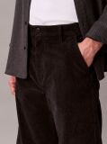 Black 90s Straight Corduroy Chino Pants  Men