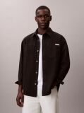 Black 90s Denim Overshirt  Men
