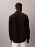 Black 90s Denim Overshirt  Men