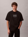 Black Graphic Relaxed T-Shirt  Men