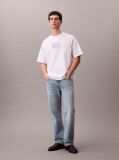 White Graphic Relaxed T-Shirt  Men