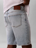 Denim Denim Βερμούδα Με Γυριστό Στρίφωμα Και Στενή Γραμμή  Άνδρας