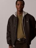 Green Monogram Logo Terry Crew Neck Sweatshirt  Men
