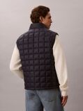 Blue Ultra Light Quilted Puffer Gilet  Men