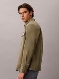 Πράσινο Utility Overshirt Από Άνετο Βαμβάκι  Άνδρας