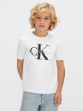 Λευκό T-shirt Με Λογότυπο  Παιδικό Unisex