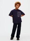 Μπλε T-shirt Με Λογότυπο  Αγόρι