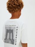 Λευκό T-shirt Με Γραφικό Τύπωμα Πίσω  Αγόρι