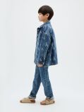 Denim All-Over Bleached Monogram Denim Shirt  Boys
