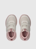 Ροζ Sneakers Με Velcro Και Χαμηλό Κόψιμο  Κορίτσι