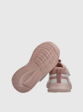 Ροζ Sneakers Με Velcro Και Χαμηλό Κόψιμο  Κορίτσι