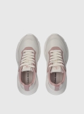 Λευκό Δετά Sneakers Με Χαμηλό Κόψιμο  Κορίτσι
