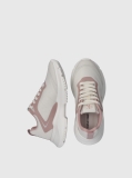 Λευκό Δετά Sneakers Με Χαμηλό Κόψιμο  Κορίτσι