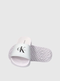 Λευκό Παιδικά Sliders Με Λογότυπο Signature  Παιδικό Unisex