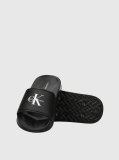 Μαύρο Παιδικά Sliders Με Λογότυπο Signature  Παιδικό Unisex