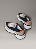 Multi Suede and Nylon Runner Trainers  Men