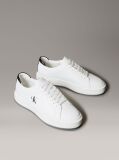 White Premier - Leather Signature Trainers  Women