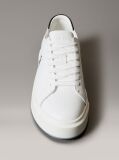 White Premier - Leather Signature Trainers  Women