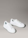 White Leather Durable Traction NYC Trainers  Women