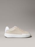 Μπεζ Δερμάτινα NYC Sneakers  Γυναίκα