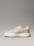 Μπεζ Δερμάτινα NYC Sneakers  Γυναίκα
