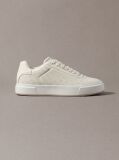 Λευκό Cupsole Sneakers Με Διάτρητο Μοτίβο  Γυναίκα