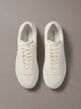 Λευκό Cupsole Sneakers Με Διάτρητο Μοτίβο  Γυναίκα