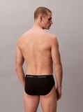 Μαύρο Σετ 3 Σλιπ - Icon Cotton Stretch  Άνδρας