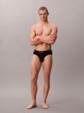 Μαύρο Σετ 3 Σλιπ - Icon Cotton Stretch  Άνδρας