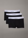 Μαύρο Σετ 3 Μπόξερ - Icon Cotton Stretch  Άνδρας