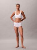 White Lightly Lined Bralette - Icon Cotton Modal  Women
