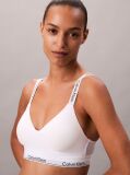 Λευκό Bralette Με Ελαφριά Επένδυση - Icon Cotton Modal  Γυναίκα
