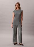 Grey Plisse Tunic  Women