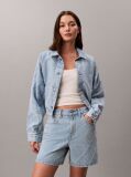 Denim Denim Σορτς Με Λεπτομέρεια Από Βελονάκι  Γυναίκα