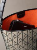 Multi Emblem Jacquard Bucket Bag  Women