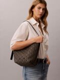 Multi Emblem Jacquard Bucket Bag  Women