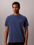 Blue Logo Crew Neck T-Shirt  Men