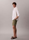Green Seersucker Shorts  Men