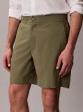 Green Seersucker Shorts  Men