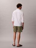 Green Seersucker Shorts  Men